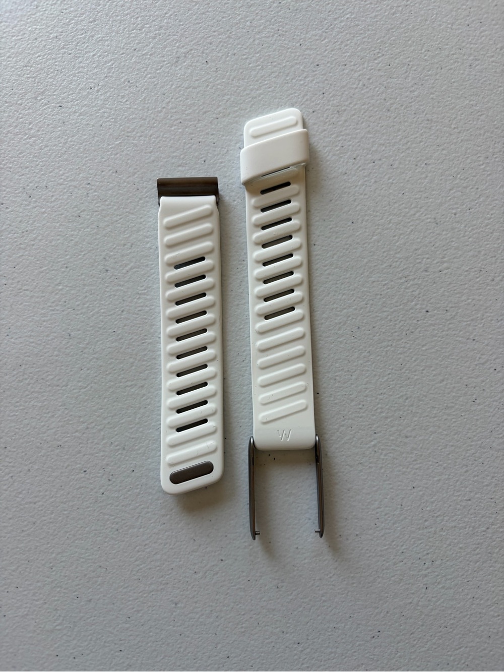 White Silicone WHOOP band